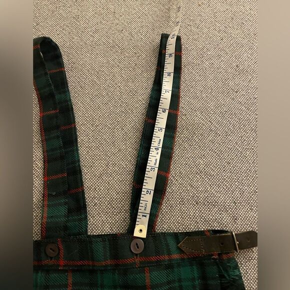 Vintage kids keynote Acrilan wool green kilt size 3/4 - Picture 7 of 7